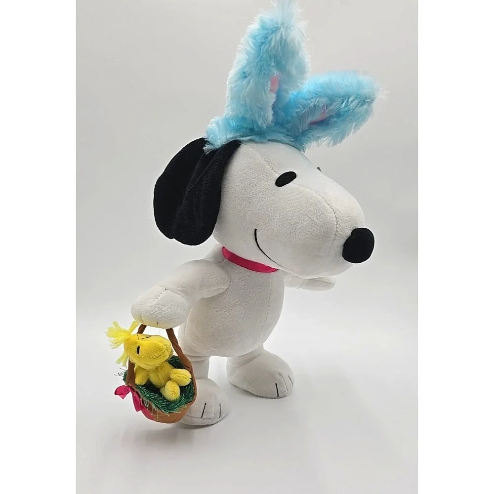Peanuts Snoopy & Woodstock Easter‎ Side Stepper Animated